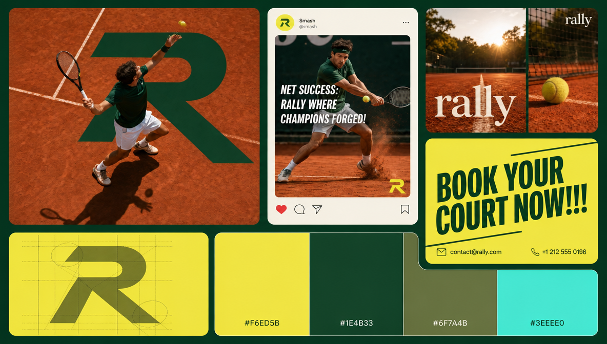 Brand identity board